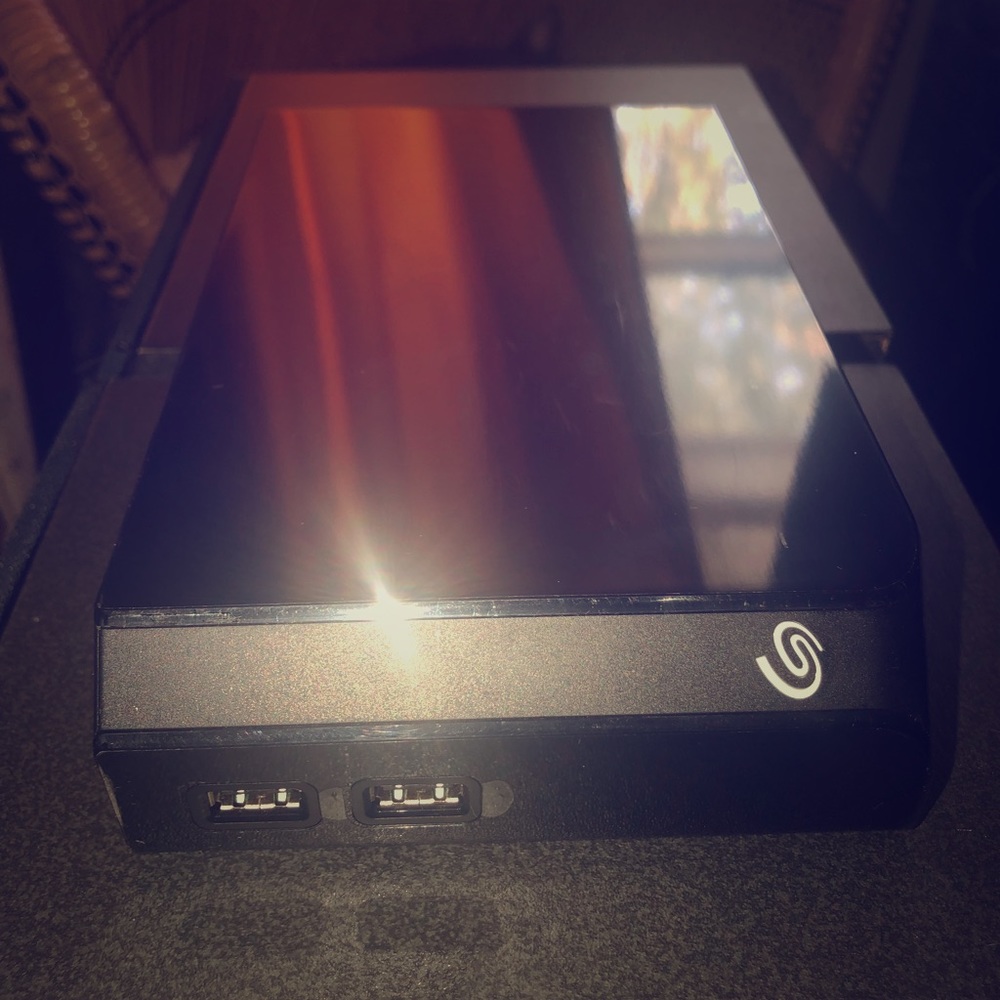 Seagate 4T external hard drive